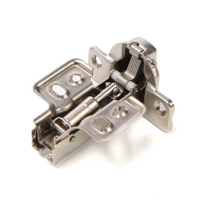 Петля мебельная накладная 90 градусов ТУНДРА, с доводчиком Петля мебельная накладная 90 градусов ТУНДРА, с доводчиком