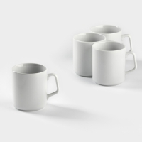 Набор фарфоровых кружек &laquo;Эльза&raquo;, 350 мл, 4 предмета