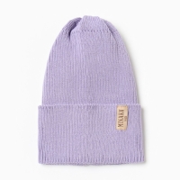 Шапка детская MINAKU, р-р 48-52, цвет лаванда Шапка детская MINAKU, р-р 48-52, цвет лаванда