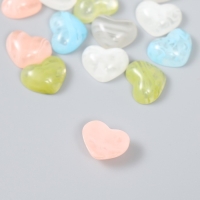 Декор для творчества пластик "Сердечки" глянец набор 15 шт МИКС 1,5х1,2х0,5 см Декор для творчества пластик "Сердечки" глянец набор 15 шт МИКС 1,5х1,2х0,5 см