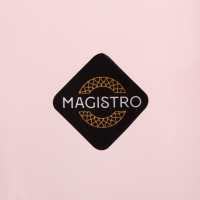 Набор бокалов для шампанского стеклянный Magistro «Иллюзия», 180 мл, 5,5×27,5 см, 6 шт, цвет розовый Набор бокалов для шампанского стеклянный Magistro «Иллюзия», 180 мл, 5,5×27,5 см, 6 шт, цвет розовый