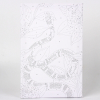 Картина по номерам на холсте с подрамником на новый год &laquo;Красная змея&raquo;, 30 х 20 см, символ года 2025, новогодний набор для творчества