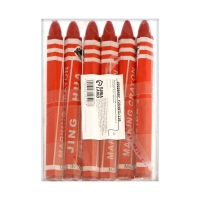 Мелки разметочные ЛОМ, восковые,110 мм, в упаковке 6 шт., красные Мелки разметочные ЛОМ, восковые,110 мм, в упаковке 6 шт., красные