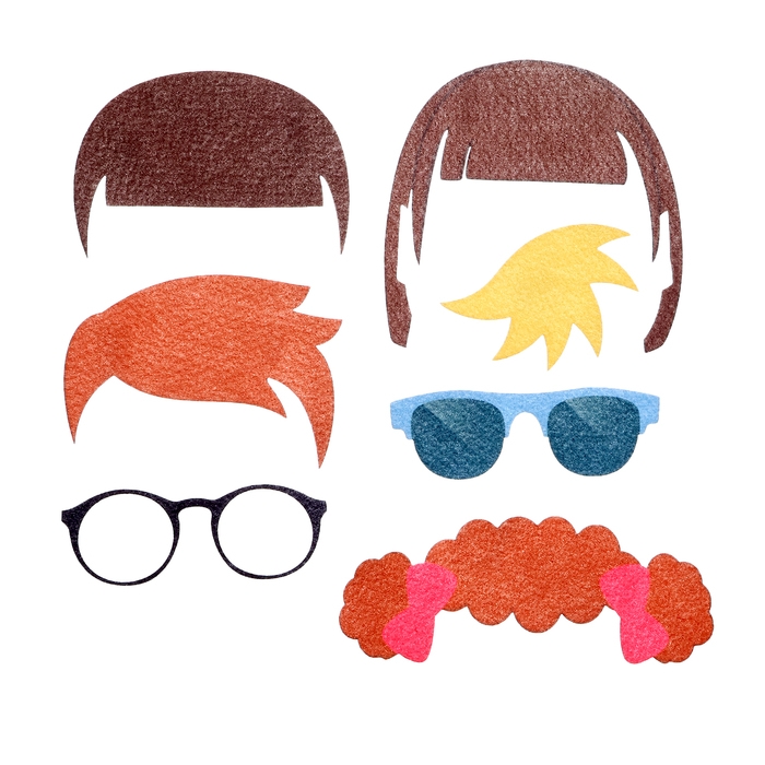 Игра &mdash; конструктор &laquo;Собери портрет&raquo;, 51 деталь