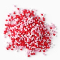 Набор текстильных деталей для декора. Помпоны для творчества &laquo;Розовые Микс&raquo;, 55 гр