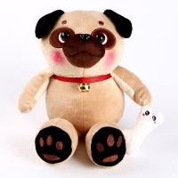 Мягкая игрушка &laquo;Боня&raquo;, с косточкой, 25 см