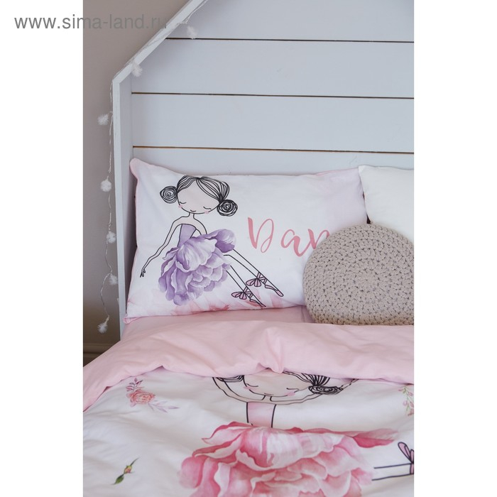 Постельное бельё &laquo;Этель&raquo; 1.5 сп Flower dancer 143х215 см, 150х214 см, 50х70 см -1 шт,100% хлопок, бязь