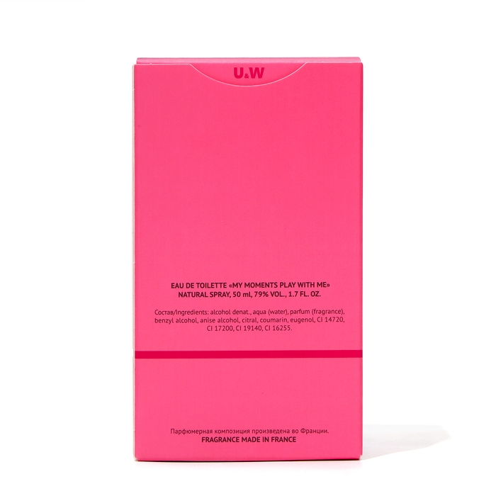 Туалетная вода женская My Moments Play with me, 50 мл