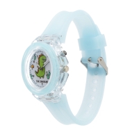 Часы наручные детские "Динозавр", d-3.8 см, ремешок силикон 23 см Часы наручные детские "Динозавр", d-3.8 см, ремешок силикон 23 см