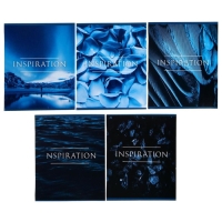 Тетрадь 48 листов в клетку Calligrata "Вдохновение", обложка мелованный картон, УФ-лак, блок офсет, МИКС Тетрадь 48 листов в клетку Calligrata "Вдохновение", обложка мелованный картон, УФ-лак, блок офсет, МИКС