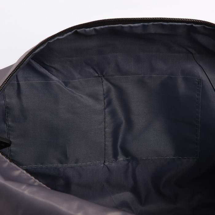 Сумка спортивная «PRESIDENT», 47 x 28 x 24 см, цвет серый Сумка спортивная «PRESIDENT», 47 x 28 x 24 см, цвет серый