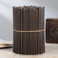 Свечи ритуальные чёрные № 80, 2 кг