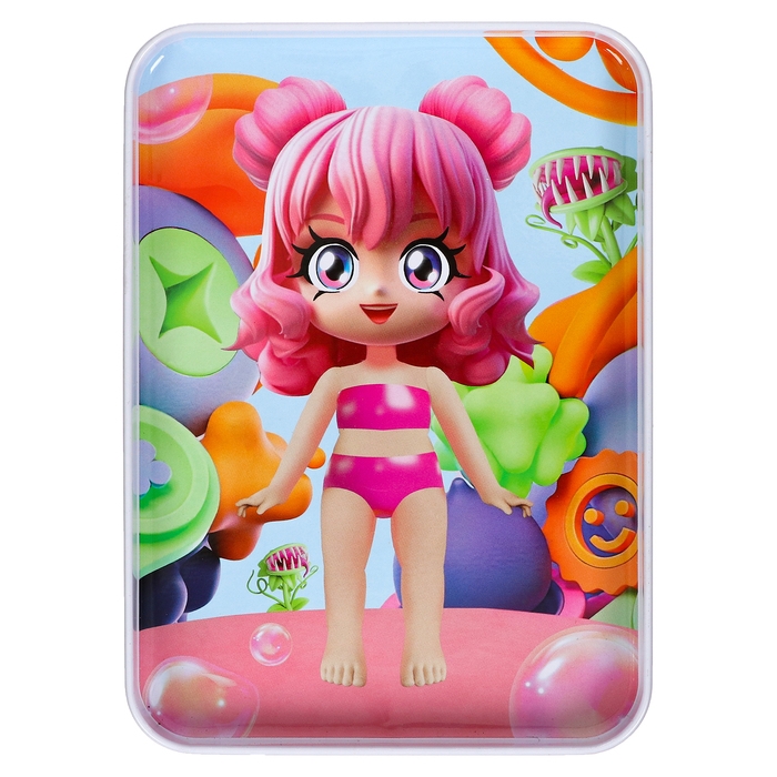 Магнитный набор &laquo;Мир аниме&raquo;, в жестяной коробке