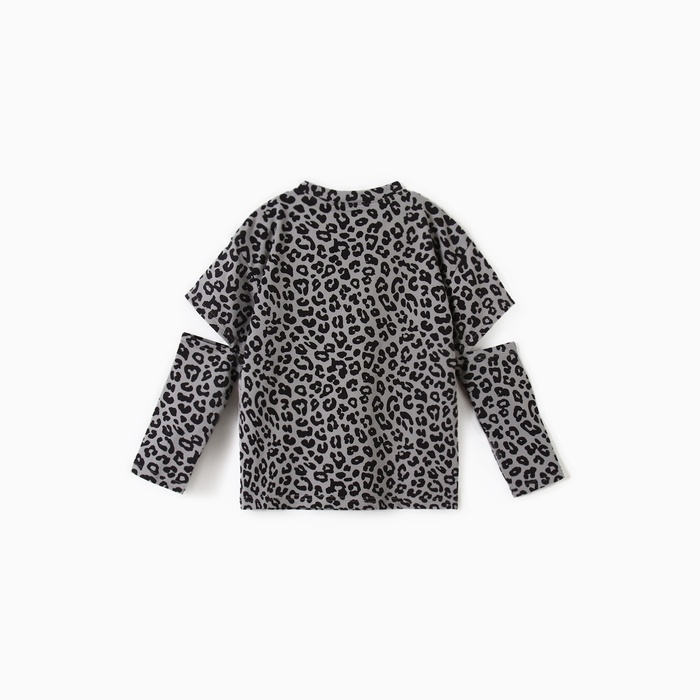Футболка с дл.рукавом для девочки KAFTAN Trendy grey, р. 28 (86-92) Футболка с дл.рукавом для девочки KAFTAN Trendy grey, р. 28 (86-92)