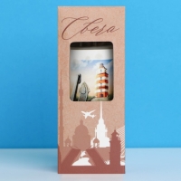 Свеча в колбе &laquo;Мурманск&raquo;, 8 х 3 см