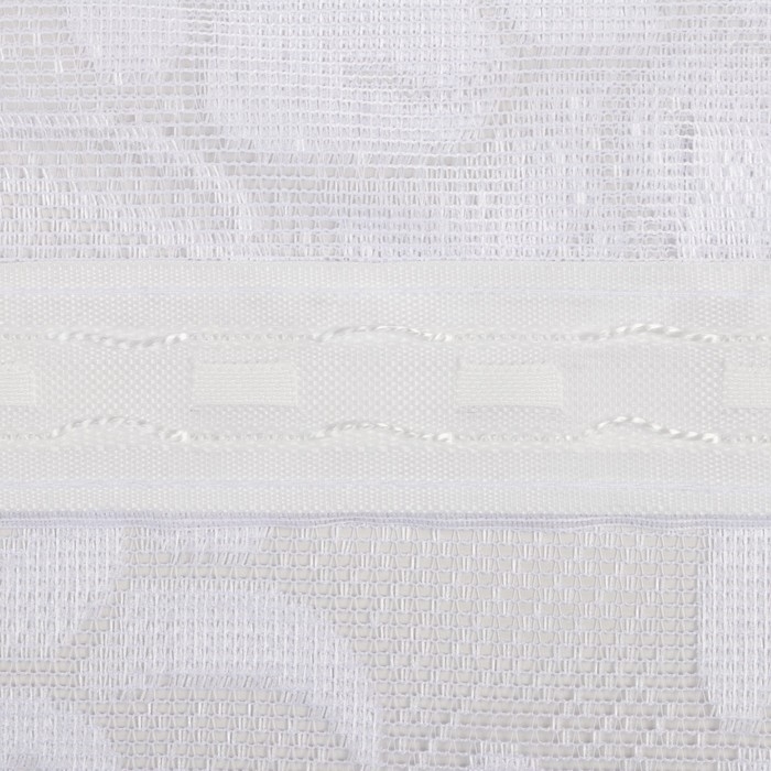 Тюль на кухню со шторной лентой, 270х160 см, 100% полиэстер