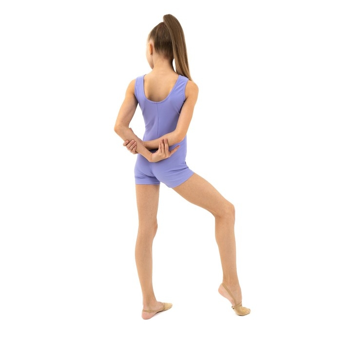 Купальник для гимнастики и танцев Grace Dance, р. 28, цвет сирень