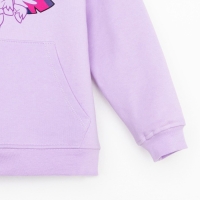 Худи для девочки «Искорка», My Little Pony, рост 86-92 см, цвет фиолетовый Худи для девочки «Искорка», My Little Pony, рост 86-92 см, цвет фиолетовый