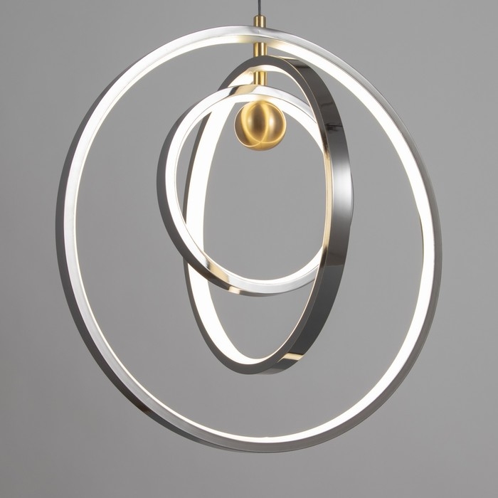 Светильник BayerLux "Хайфи" 27Вт LED золото-серебро 40х40х42см