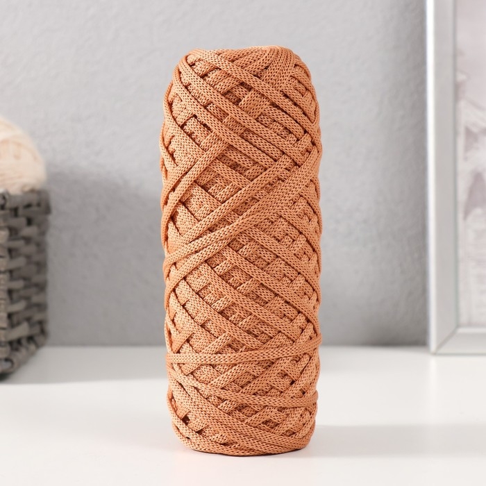 Шнур полиэфирный 3 мм 75м/125&plusmn;5 гр (Арахис)