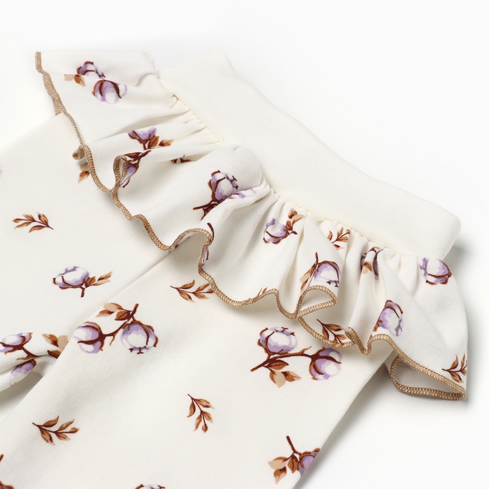 Штанишки детские, цвет белый, рост 80 см