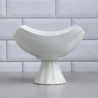 Салатник, с подставкой, 1.2 л, фарфор, Иран Салатник, с подставкой, 1.2 л, фарфор, Иран