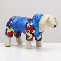 Комбинезон "Волна" с утяжкой, размер 12 (ДС 24 см, ОГ 38 см, ОШ 27 см), синий Комбинезон "Волна" с утяжкой, размер 12 (ДС 24 см, ОГ 38 см, ОШ 27 см), синий