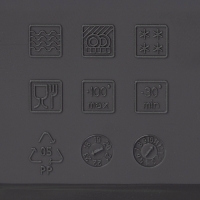 Контейнер для обеда &laquo;Кофе&raquo;, 500+500 мл