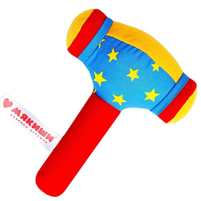 Развивающая мягкая игрушка «ШуМякиши. Молоточек», МИКС Развивающая мягкая игрушка «ШуМякиши. Молоточек», МИКС