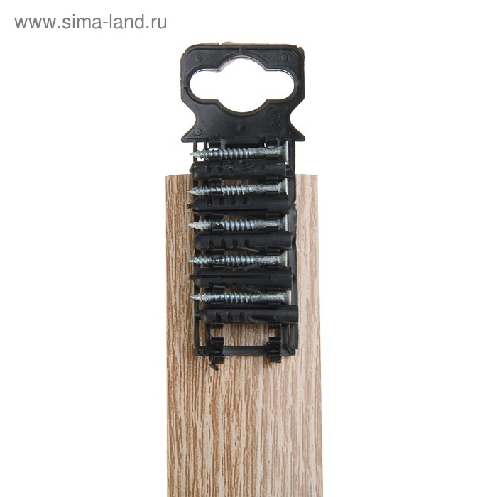 Порог одноуровневый, дуб беленный, 40*900 мм