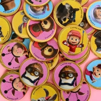 Шоколадные монеты "Маша и Медведь", 150 г Шоколадные монеты "Маша и Медведь", 150 г