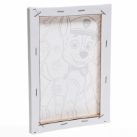 Картина по номерам для детей "Гончик" 21х15 см, Щенячий патруль