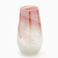 Ваза для цветов &laquo;Элен&raquo; из цветного стекла 30,5&times;17,5&times;17,5 см