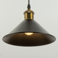 Светильник BayerLux 1244/1BK E27 40Вт черный 22х22х8,5-108 см