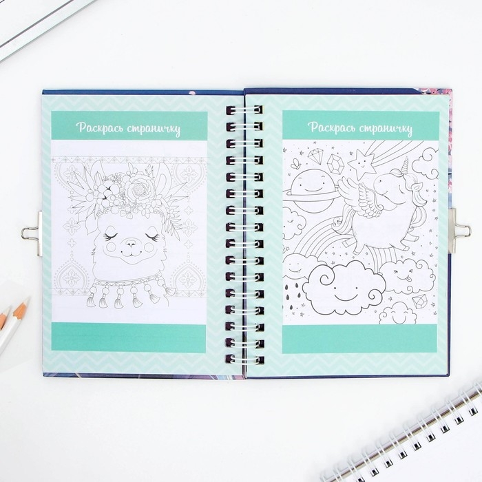 Анкета в твердой обложке на замочке &laquo;Аниме&raquo;, А6 40 л