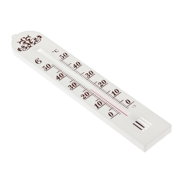 Термометр комнатный для измерения температуры воздуха "Бланш", от 0&deg;С до +50&deg;С, микс