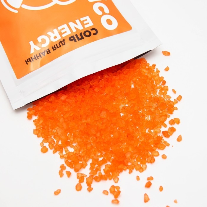 Соль для ванны, заряд энергиии, 150 г, аромат цитрус-фреш, PICO MICO