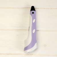 Комплект в тубусе 3Д ручка с дисплеем фиолетовая + пластик PLA 15 цветов по 10 метров Комплект в тубусе 3Д ручка с дисплеем фиолетовая + пластик PLA 15 цветов по 10 метров