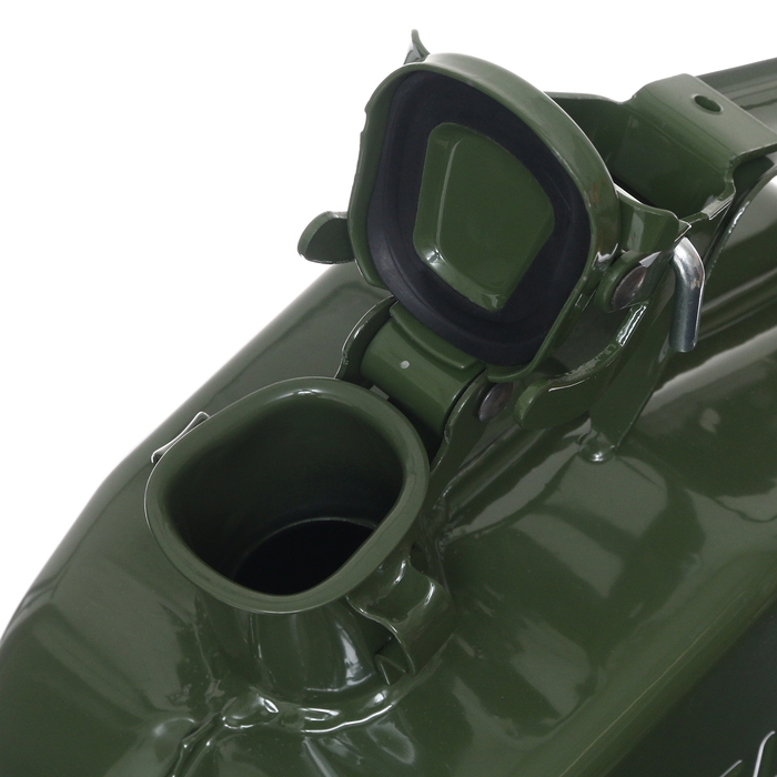 Канистра для ГСМ ZARYA, стальная, 5 л, металлическая, крышка с рычагом Канистра для ГСМ ZARYA, стальная, 5 л, металлическая, крышка с рычагом