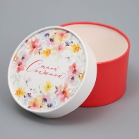 Коробка подарочная, упаковка, &laquo;Самой нежной&raquo;, 12 х 12 х 8 см