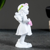 Фигура "Ангел с тремя сердцами" 4,5х5,8х12см