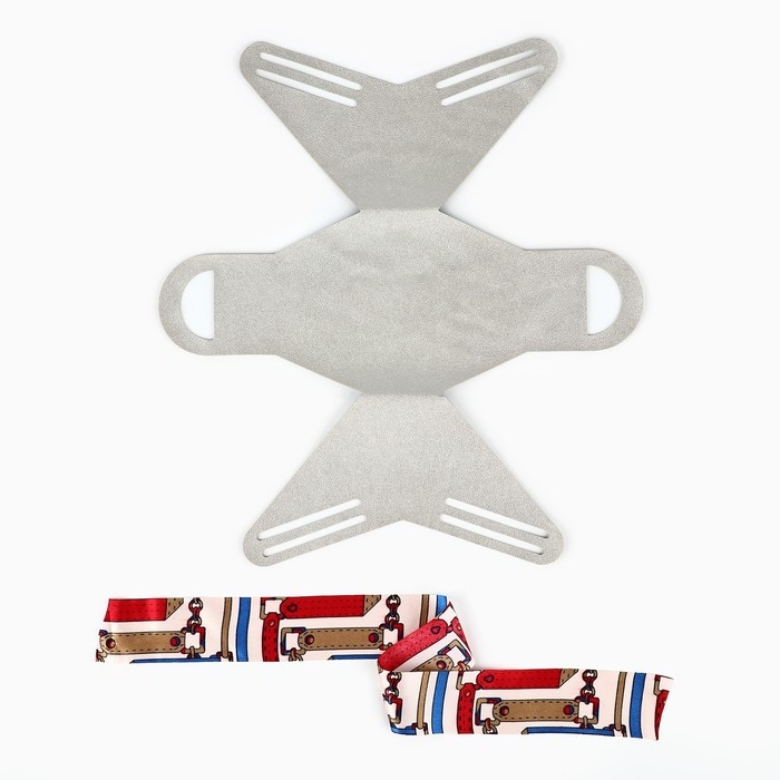 Сумочка подарочная &laquo;Серебро&raquo;, 12 х 13 х 5.5 см