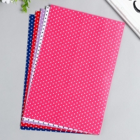 Фетр "BLITZ" 1 мм 20х30 см &plusmn; 2 см (набор 5 шт) ассорти №4