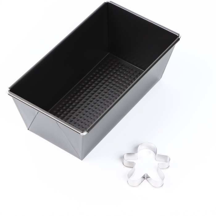 Новый год. Набор для выпечки кекса &laquo;Пряничный человек&raquo;, 2 предмета