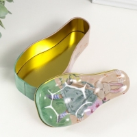 Шкатулка металл "Заяц - музыкант" 14,5х7х5 см Шкатулка металл "Заяц - музыкант" 14,5х7х5 см