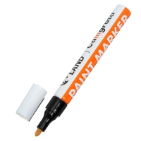 Маркер краска (лаковый) наконечник пулевидный 4 мм, черная (цена за шт)