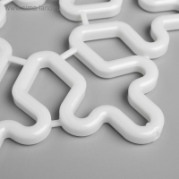 Светодиодная фигура &laquo;Снежинка&raquo; 30 см, пластик, 220 В, свечение мульти