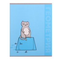 Тетрадь предметная Calligrata TOP "Животные", 48 листов в клетку Геометрия, со справочным материалом, обложка мелованный картон, УФ-лак, блок офсет Тетрадь предметная Calligrata TOP "Животные", 48 листов в клетку Геометрия, со справочным материалом, обложка мелованный картон, УФ-лак, блок офсет