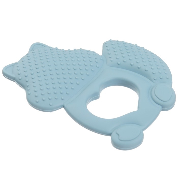 Прорезыватель силиконовый «Белочка», цвет синий, Mum&Baby Прорезыватель силиконовый «Белочка», цвет синий, Mum&Baby