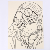 Набор для скетчинга «Аниме. Девочка и котик», на акварельной бумаге Набор для скетчинга «Аниме. Девочка и котик», на акварельной бумаге